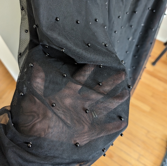 Tulle Pearl Skirt - Picture 5 of 6